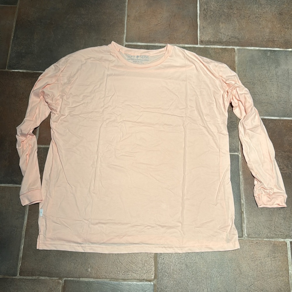 Soft Serve Clothing Long Sleeve pink T-Shirt Brand new softest size 5XL unisex